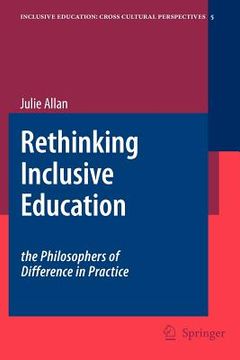 portada rethinking inclusive education: the philosophers of difference in practice