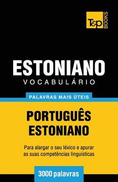 portada Vocabulário Português-Estoniano - 3000 palavras mais úteis (in Portuguese)