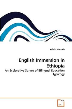 portada english immersion in ethiopia (en Inglés)