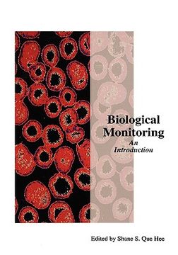 portada biological monitoring: an introduction (in English)