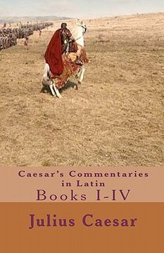 portada caesar's commentaries in latin (en Inglés)
