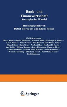 portada Bank- Und Finanzwirtschaft: Strategien Im Wandel Festschrift Für Hans E. Büschgen Zum 65. Geburtstag (en Alemán)