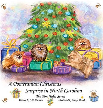 portada A Pomeranian Christmas Surprise in North Carolina (The pom Tales) (en Inglés)