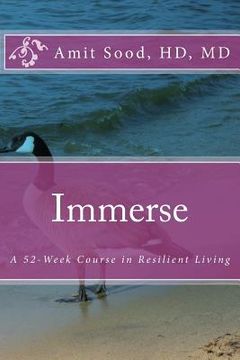 portada Immerse: A 52-Week Course in Resilient Living: A Commitment to Live With Intentionality, Deeper Presence, Contentment, and Kind (in English)