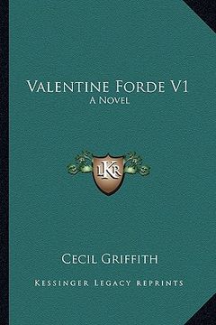 portada valentine forde v1 (en Inglés)