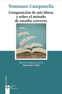portada Composición de mis libros y sobre el método de estudio correcto (in Spanish)