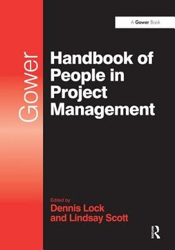 portada Gower Handbook of People in Project Management (Project and Programme Management Practitioner Handbooks) (in English)