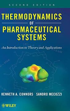 portada Thermodynamics of Pharmaceutical Systems: An Introduction to Theory and Applications (in English)