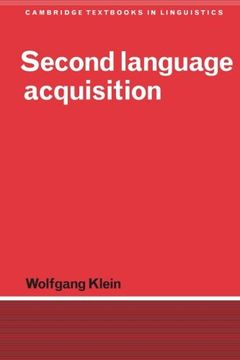 portada Second Language Acquisition Paperback (Cambridge Textbooks in Linguistics) (in English)