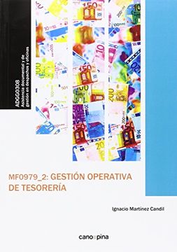portada MF0979 Gestión operativa de tesorería