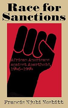 portada Race for Sanctions: African Americans Against Apartheid, 1946-1994 (Blacks in the Diaspora) (in English)