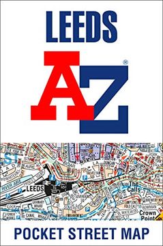 portada Leeds A-Z Pocket Street Map (en Inglés)