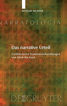 portada Das Narrative Urteil: Erzahlerische Problemverhandlungen von Hiob bis Kant (en Alemán)