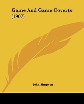 portada game and game coverts (1907) (en Inglés)