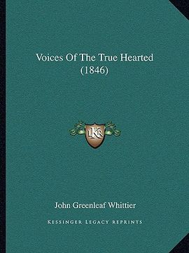 portada voices of the true hearted (1846) (en Inglés)