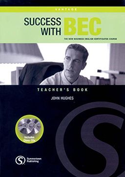 portada Success With bec Vantage Teacher Book Bre: The new Business English Certificates: Vantage Teacher's Book (en Inglés)