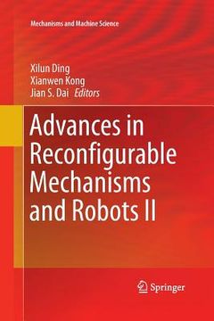 portada Advances in Reconfigurable Mechanisms and Robots II (en Inglés)