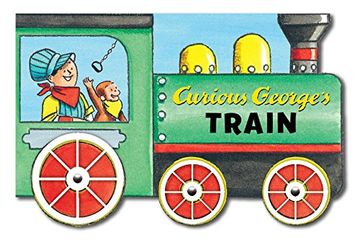 portada Curious George's Train (mini movers shaped board books) (in English)