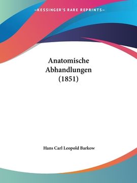 portada Anatomische Abhandlungen (1851) (en Alemán)