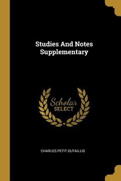 portada Studies And Notes Supplementary (en Inglés)