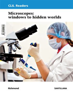portada Clil Readers Level Iii Pri Microscopes. Windows To Hidden Words 
