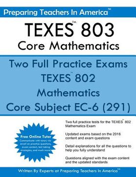 portada TEXES 802 Core Mathematics (en Inglés)