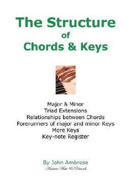 portada the structure of chords & keys (en Inglés)