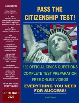 portada Pass the Citizenship Test! (in English)