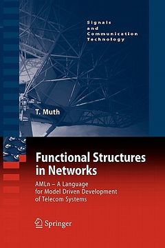 portada functional structures in networks: amln - a language for model driven development of telecom systems