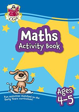portada New Maths Activity Book for Ages 4-5: Perfect for Home Learning (in English)