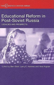 portada educational reform in post-soviet russia: legacies and prospects (en Inglés)