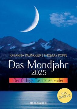 portada Das Mondjahr 2025 - der Farbige Taschenkalender: Das Original