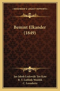 portada Bemint Elkander (1849) (en Alemán)