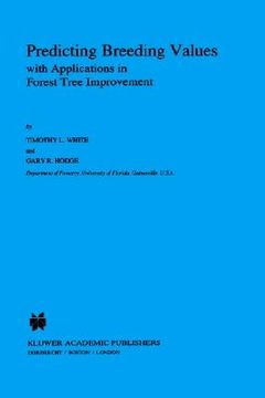 portada predicting breeding values with applications in forest tree improvement (en Inglés)