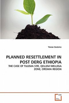 portada planned resettlement in post derg ethiopia (en Inglés)
