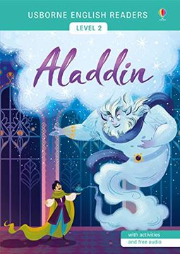 portada Usborne English Readers Level 2: Aladdin (in French)