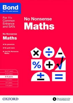 portada Bond: Maths: No Nonsense: 8-9 years