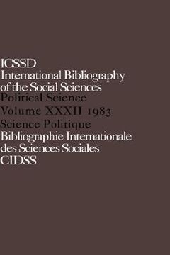 portada ibss: political science: 1983 volume 32 (en Inglés)