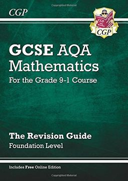 portada GCSE Maths AQA Revision Guide: Foundation - for the Grade 9-1 Course (with Online Edition)