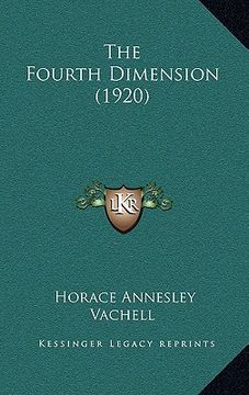 portada the fourth dimension (1920) (en Inglés)