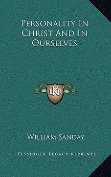 portada personality in christ and in ourselves (en Inglés)
