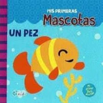 portada Mis Primeras Mascotas Libro Tela (in Spanish)