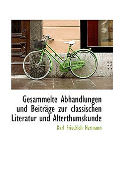 portada Gesammelte Abhandlungen und Beiträge zur classischen Literatur und Alterthumskunde (in German)