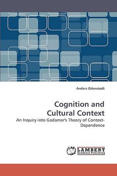 portada cognition and cultural context (en Inglés)