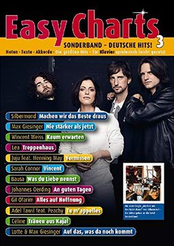 portada Easy Charts Sonderband: Deutsche Hits! 3: Die Größten Hits Spielerisch Leicht Gesetzt. Sonderband 4. Klavier / Keyboard. Spielbuch. (Music Factory)