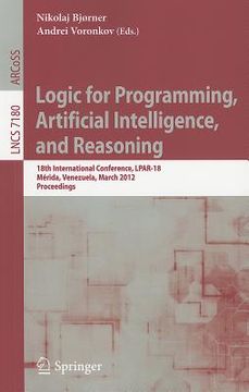 portada logic for programming, artificial intelligence, and reasoning