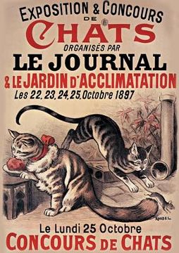 portada Carnet Blanc, Exposition Et Concours de Chats (in French)