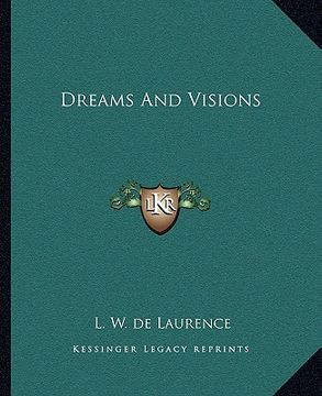 portada dreams and visions (en Inglés)