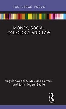portada Money, Social Ontology and law (Law and Politics) (en Inglés)