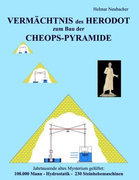 portada Vermächtnis des Herodot zum bau der Cheops-Pyramide (en Alemán)